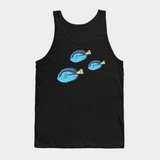 Blue Tang Fish - Keep Swimming - Aquarium Fish Tank Top